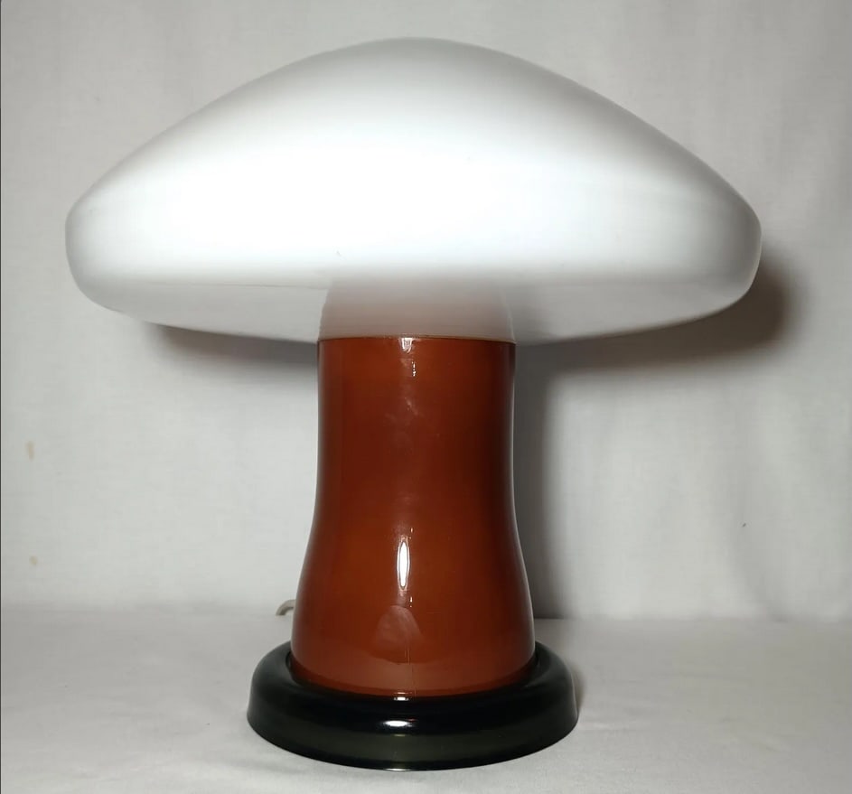 Vintage Mushroom Table Lamp from Gorlitz, 1970s - 2