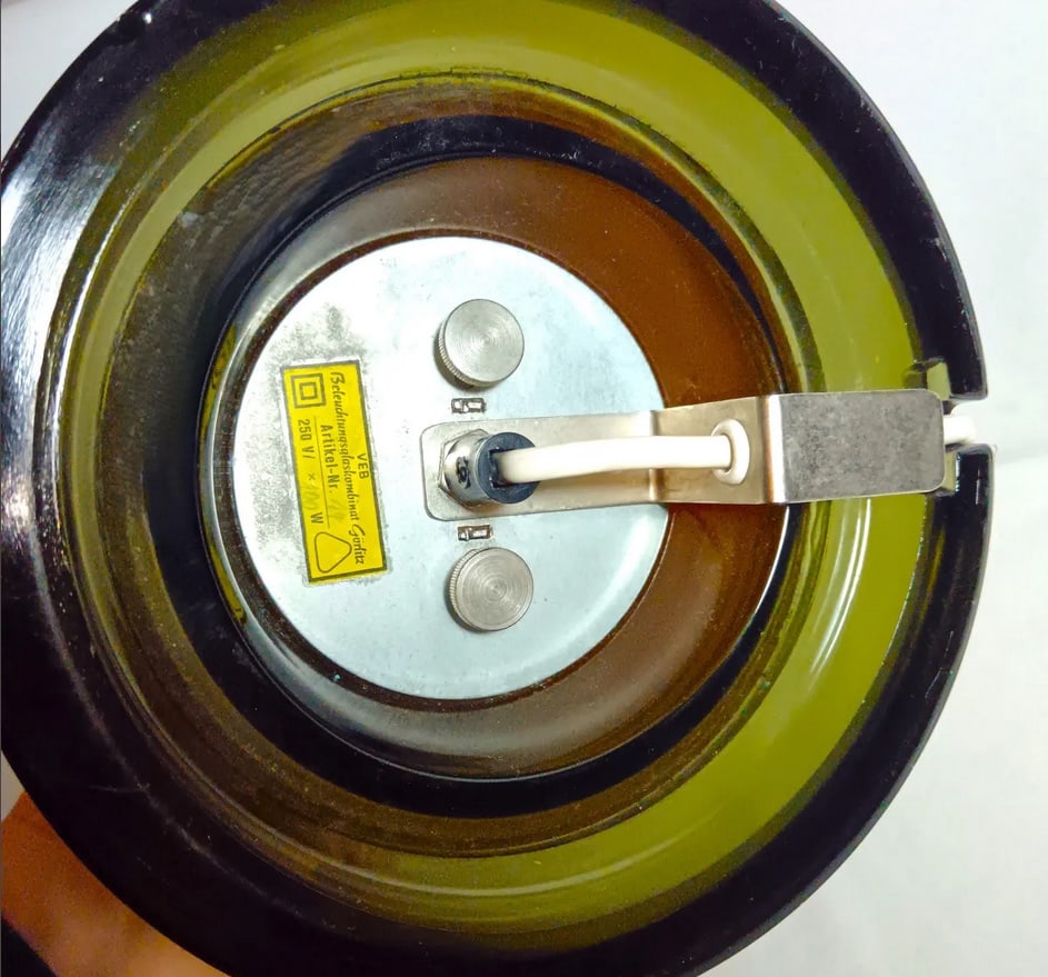 Vintage Mushroom Table Lamp from Gorlitz, 1970s - 4