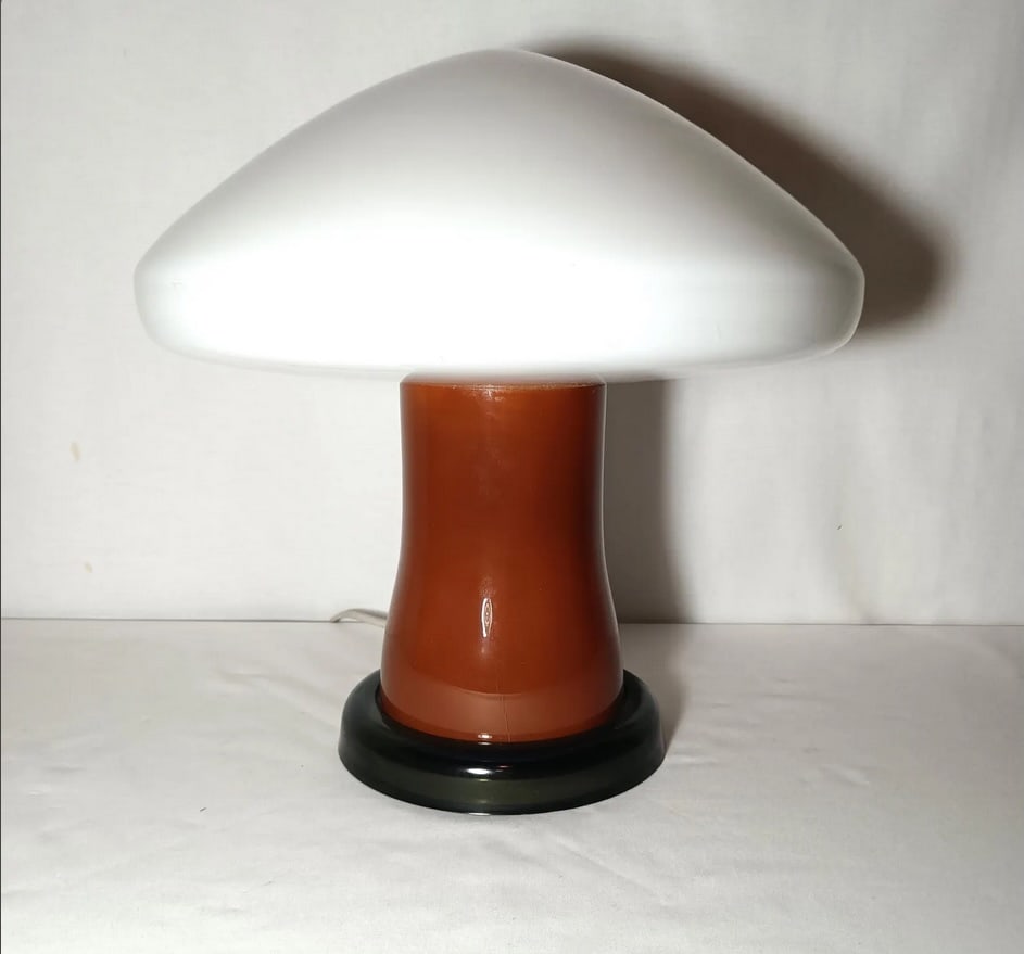 Vintage Mushroom Table Lamp from Gorlitz, 1970s - 7