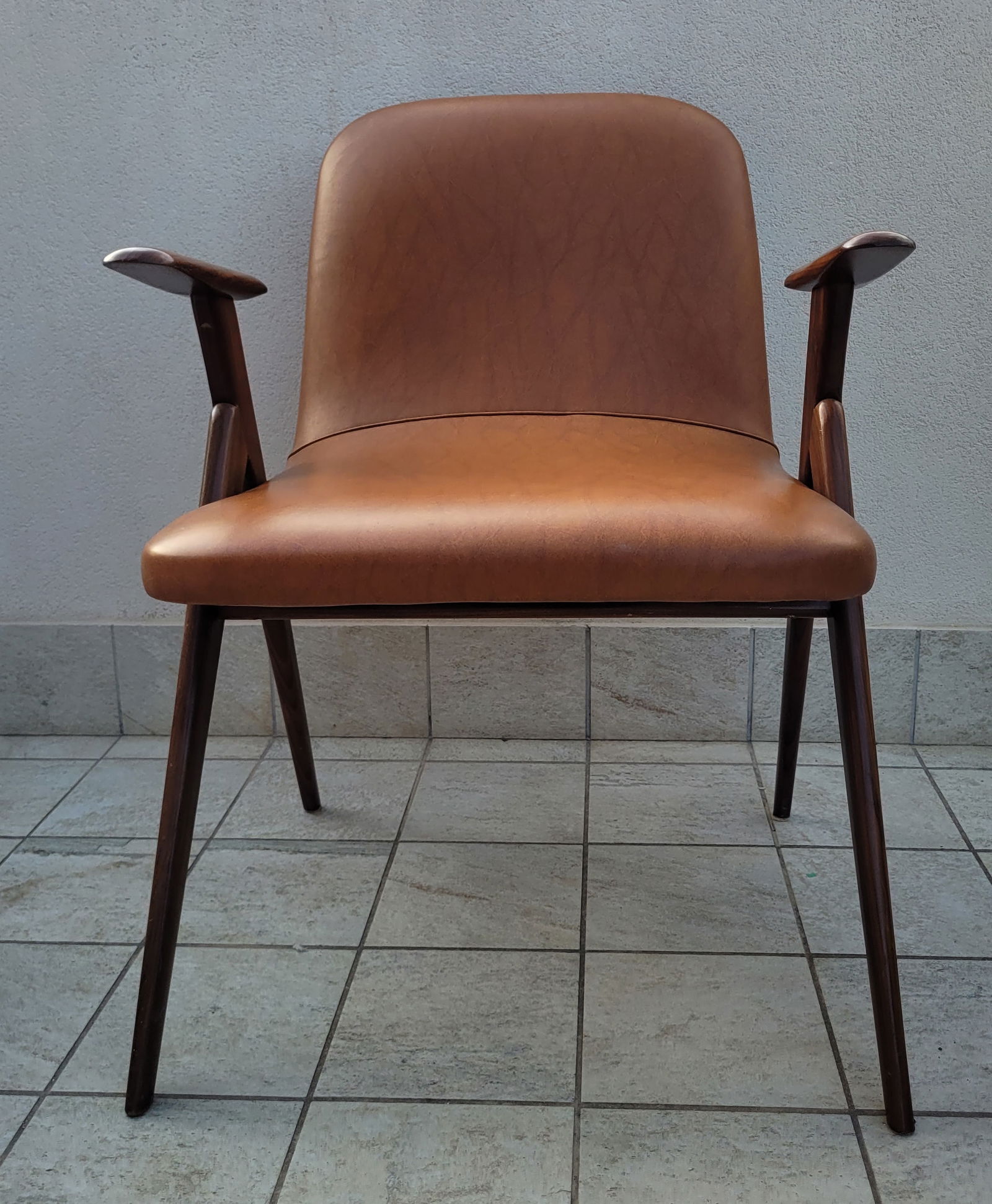 Teak Armchair by Lietti and Motta, 1958 - 10