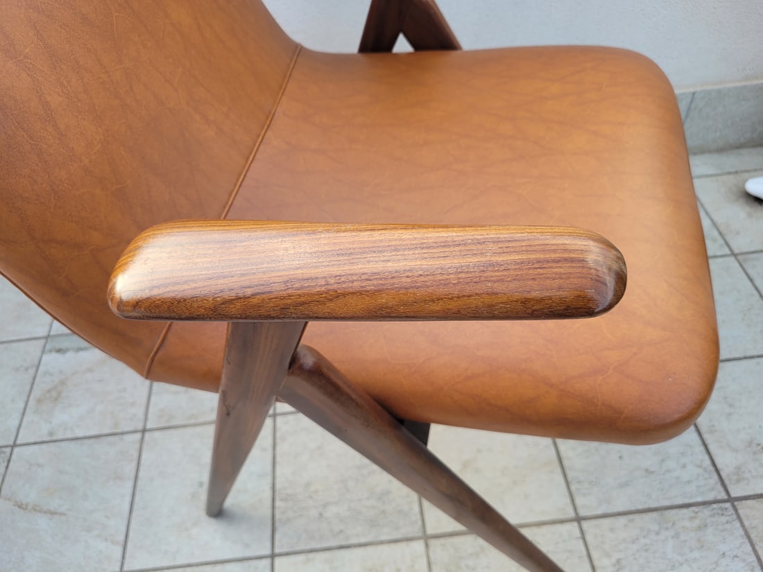 Teak Armchair by Lietti and Motta, 1958 - 9