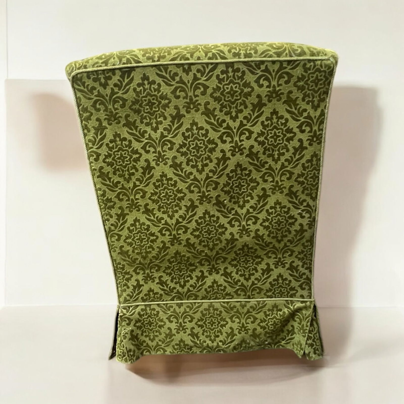 Vintage Danish Green Velvet Relax Chair, 1950s - 4