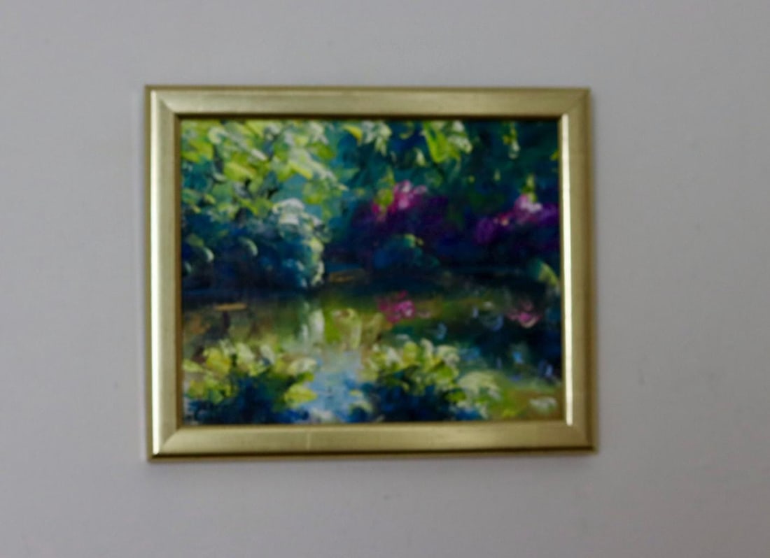 Conny Nyström, Lake, 1950s, Oil on Canvas, Framed - 10