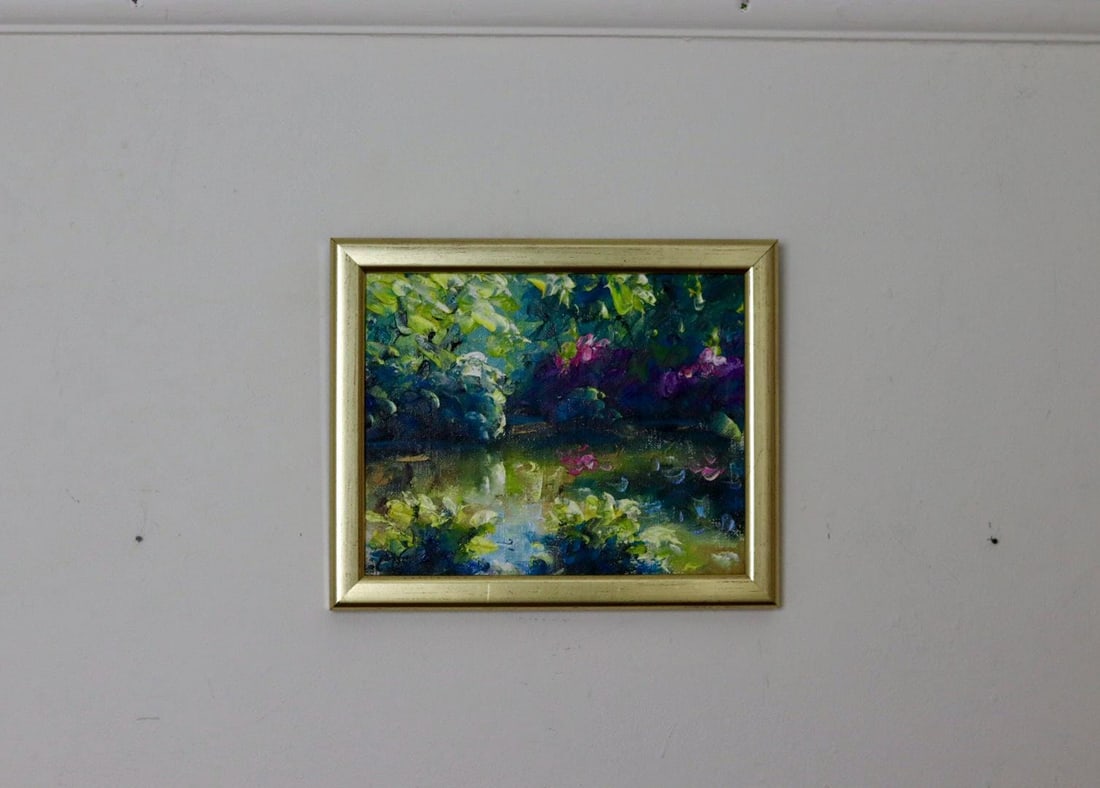 Conny Nyström, Lake, 1950s, Oil on Canvas, Framed - 2