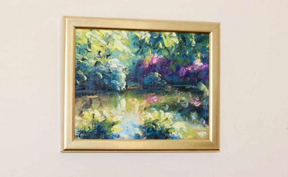Conny Nyström, Lake, 1950s, Oil on Canvas, Framed - 8