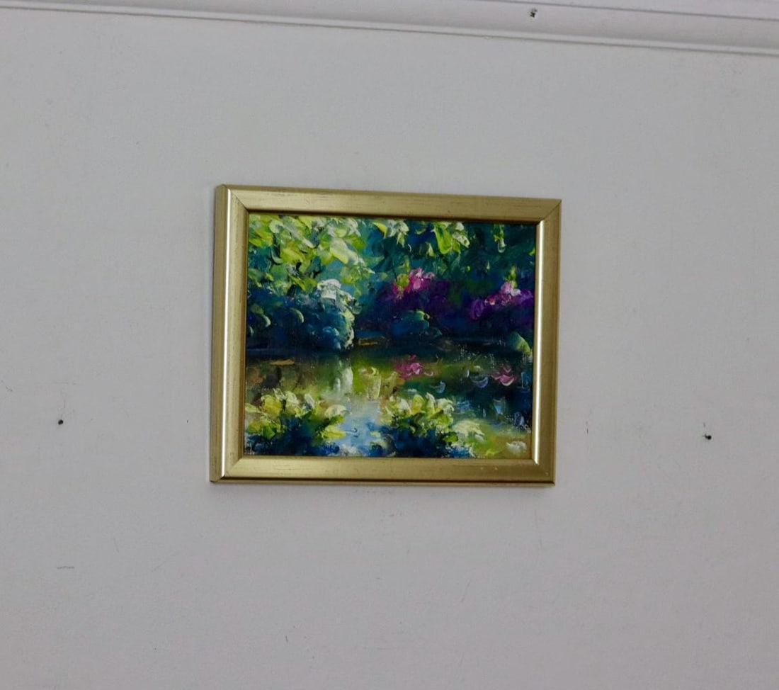 Conny Nyström, Lake, 1950s, Oil on Canvas, Framed - 9