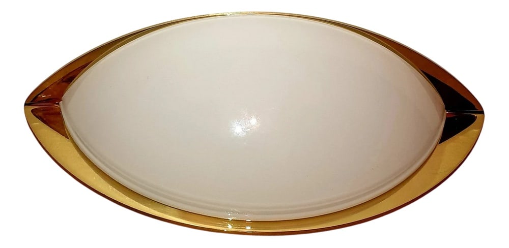 Opaline Glass Sconce from Glashütte Limburg, 1980s (1 of 7)