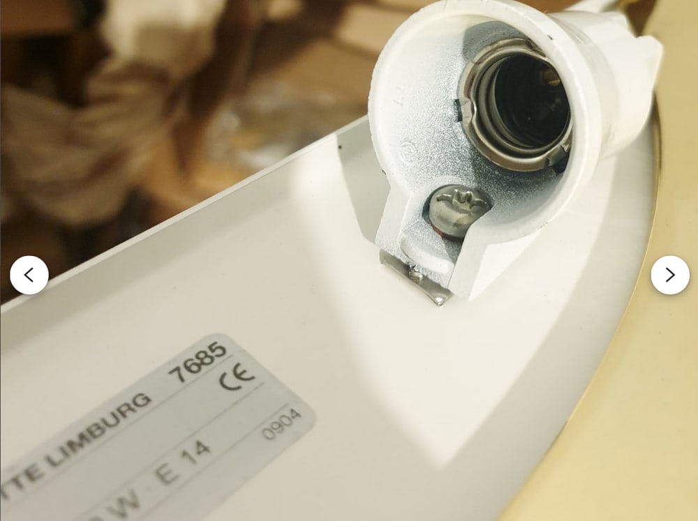 Opaline Glass Sconce from Glashütte Limburg, 1980s - 6