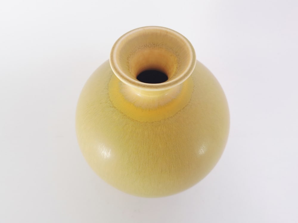 Yellow Vase by Berndt Friberg for Gustavsberg - 6