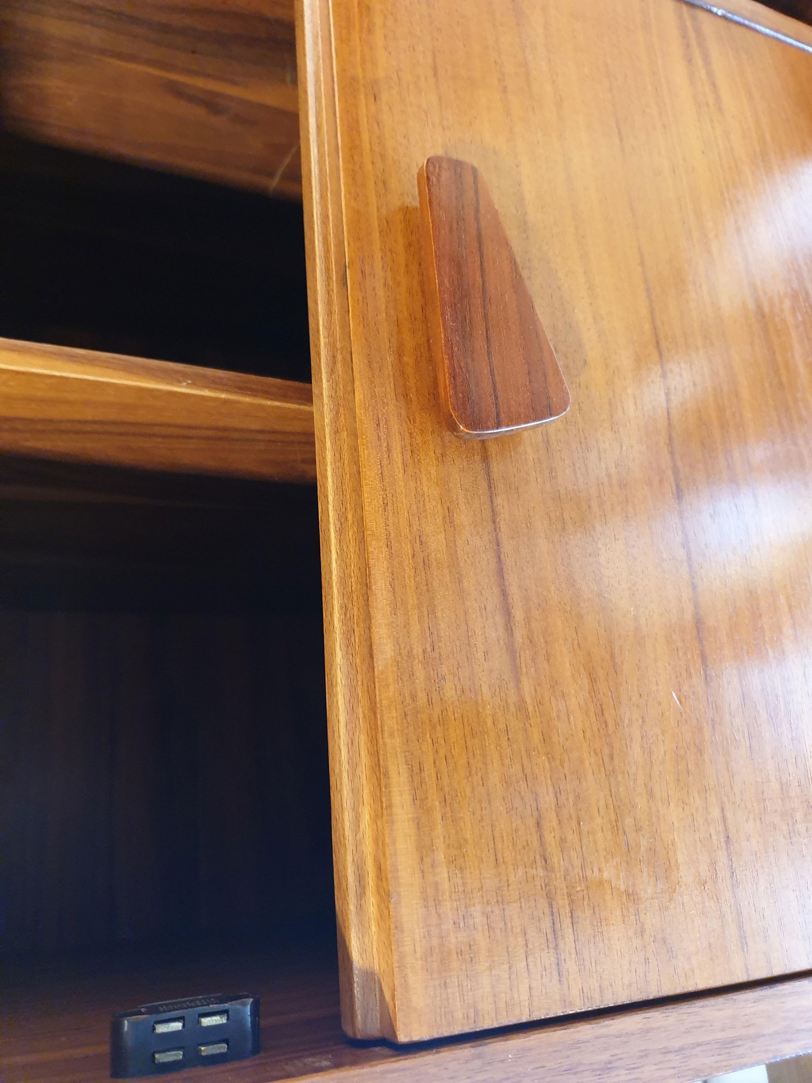 Swedish Teak & Metal Modular Library, 1960s - 8