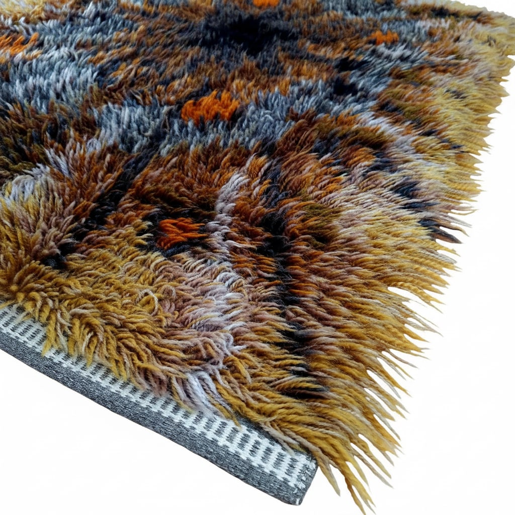 Rya Rug by Ingrid Jagarz for Marks Rya, 1960s - 4