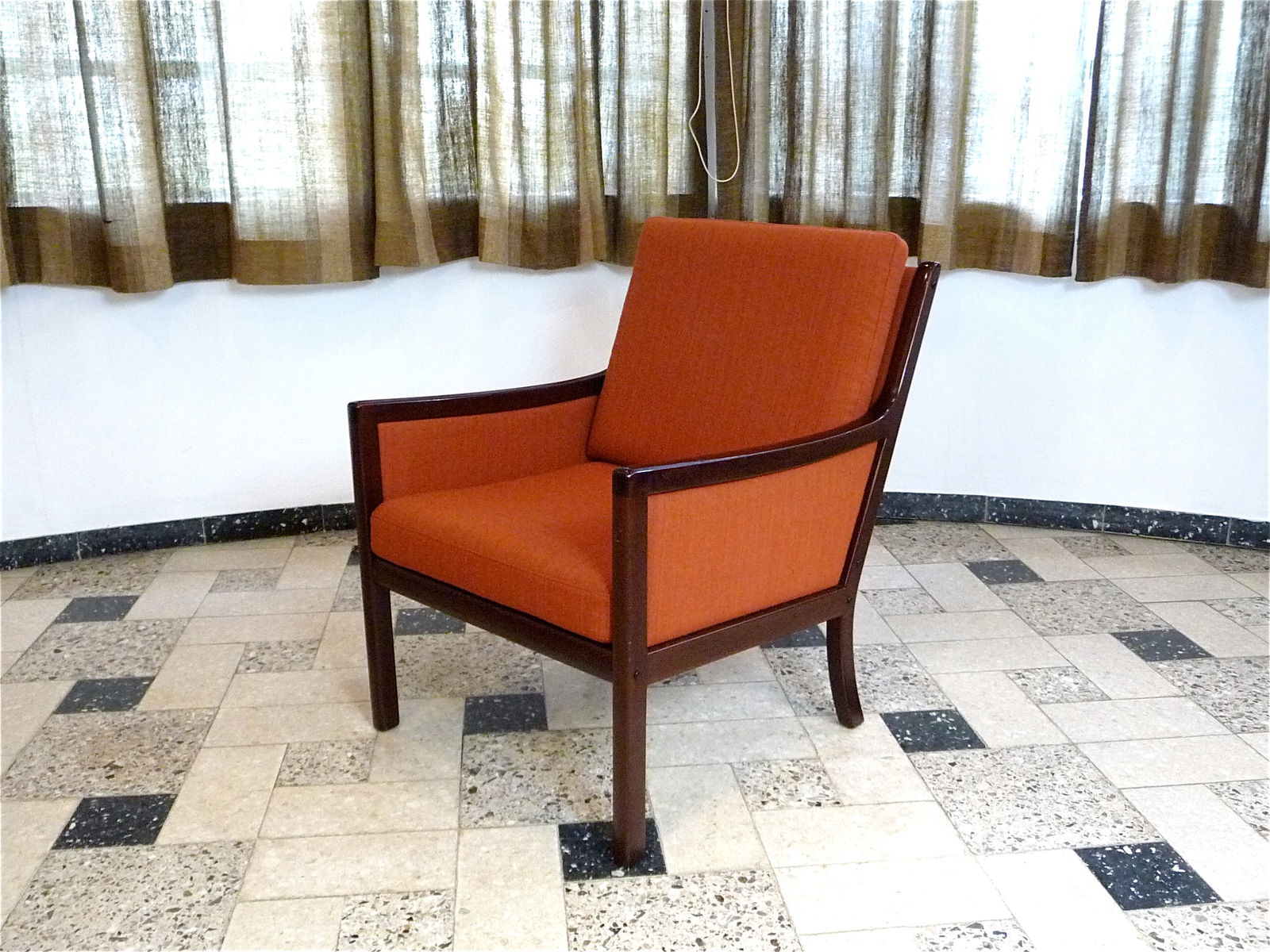 Set of Lounge Chairs by Ole Wanscher for Jeppsen - 9