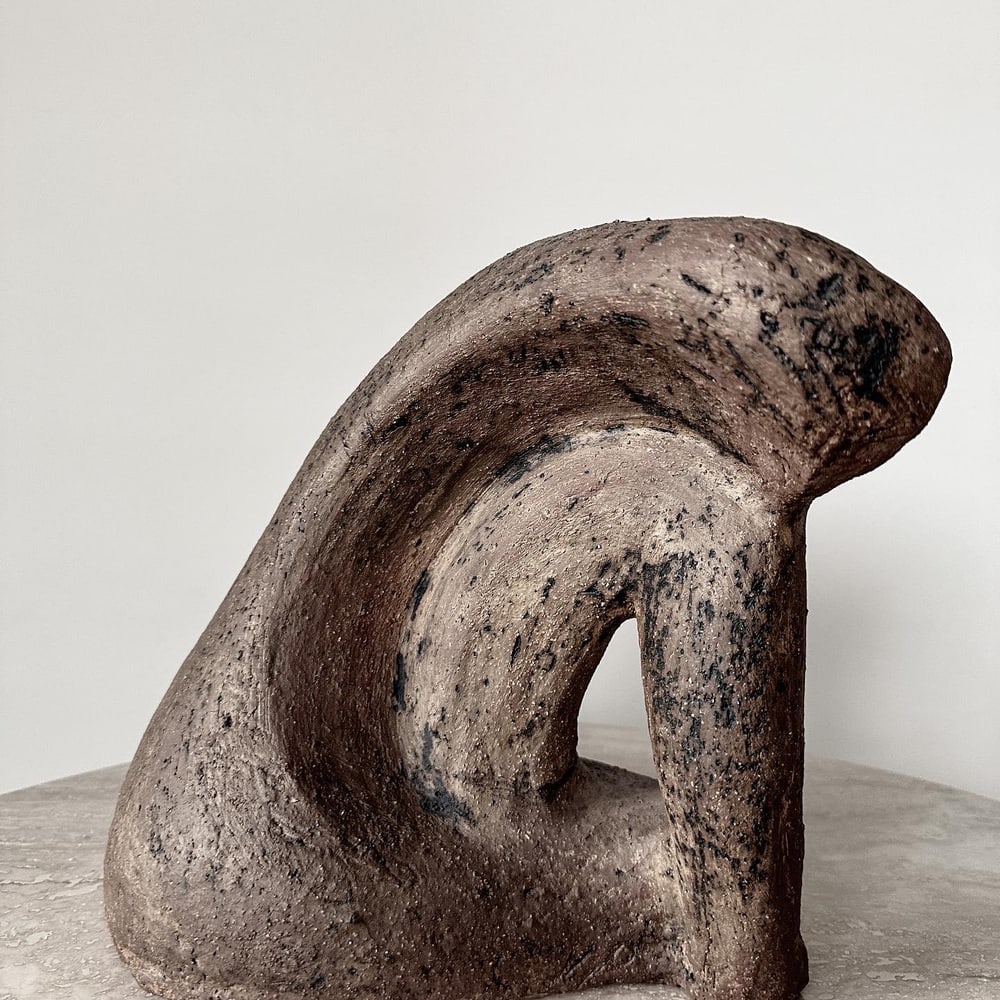 Abstract Figure in Ceramic, 1980s - 3