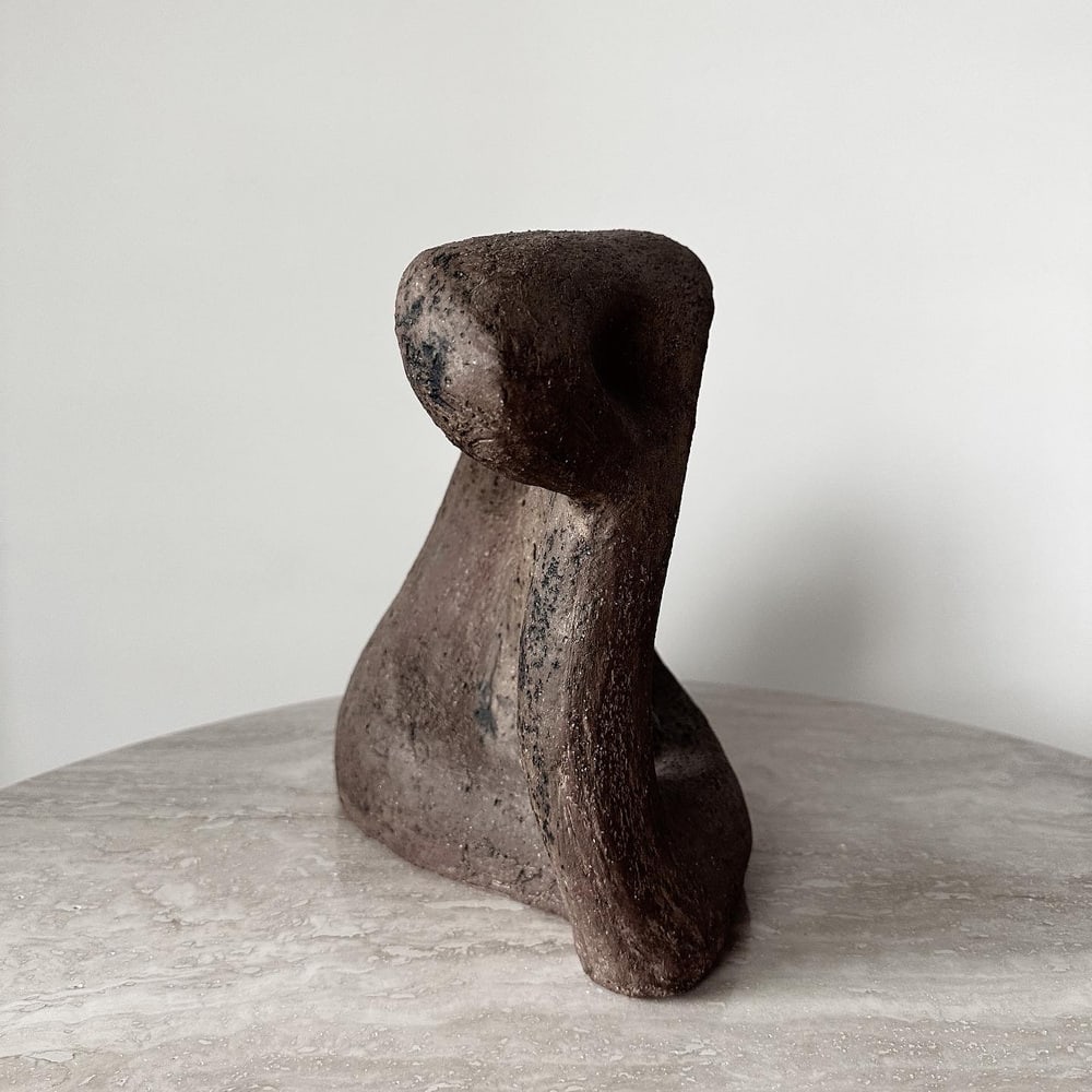 Abstract Figure in Ceramic, 1980s - 5