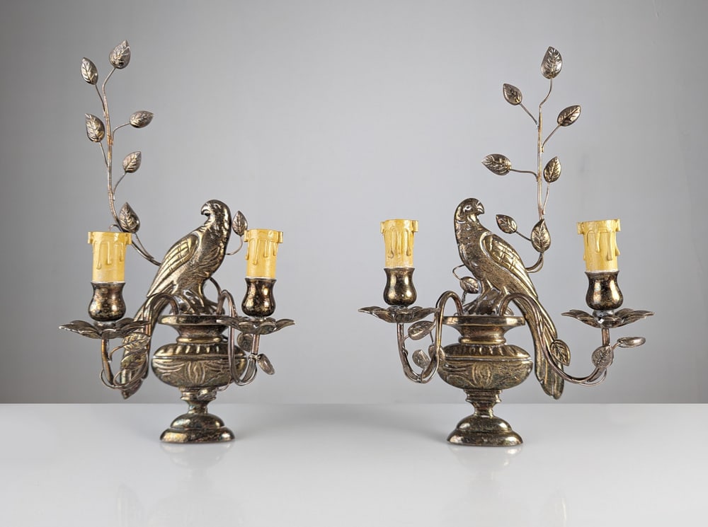 Wall Lights from Maison Baguès, 1950s, Set of 2 - 10