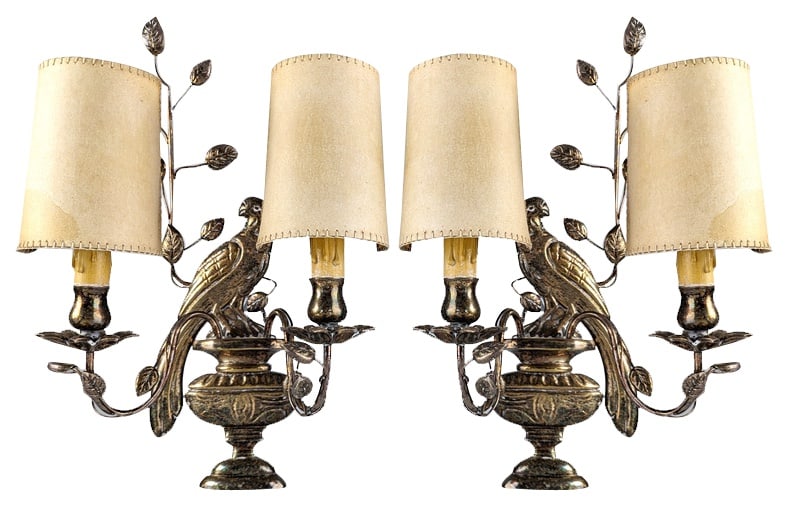 Wall Lights from Maison Baguès, 1950s, Set of 2 (1 of 19)