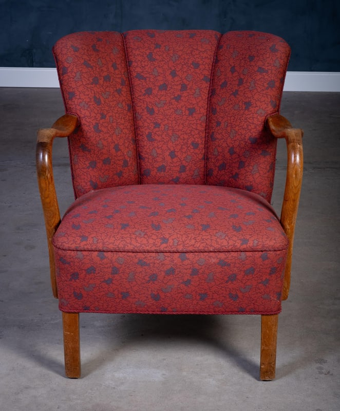 Lounge Chair attributed to Viggo Boesen, 1950s - 4