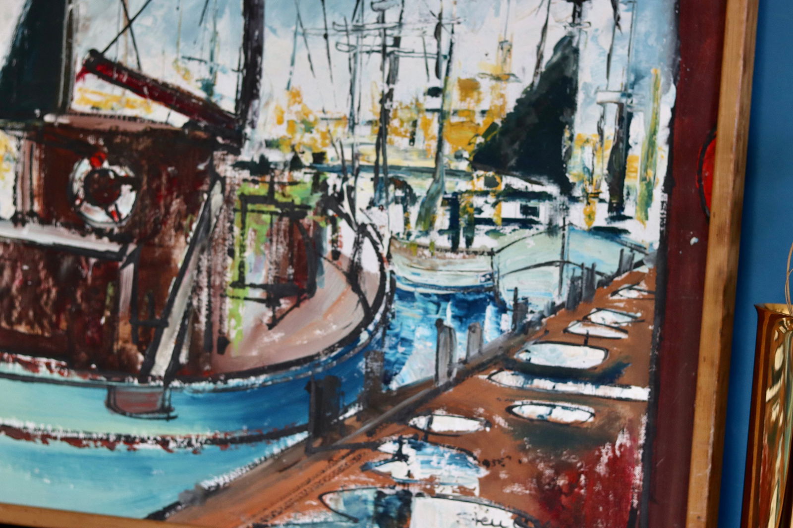 Steu, Marina, 1971, Oil on Canvas, Framed - 7