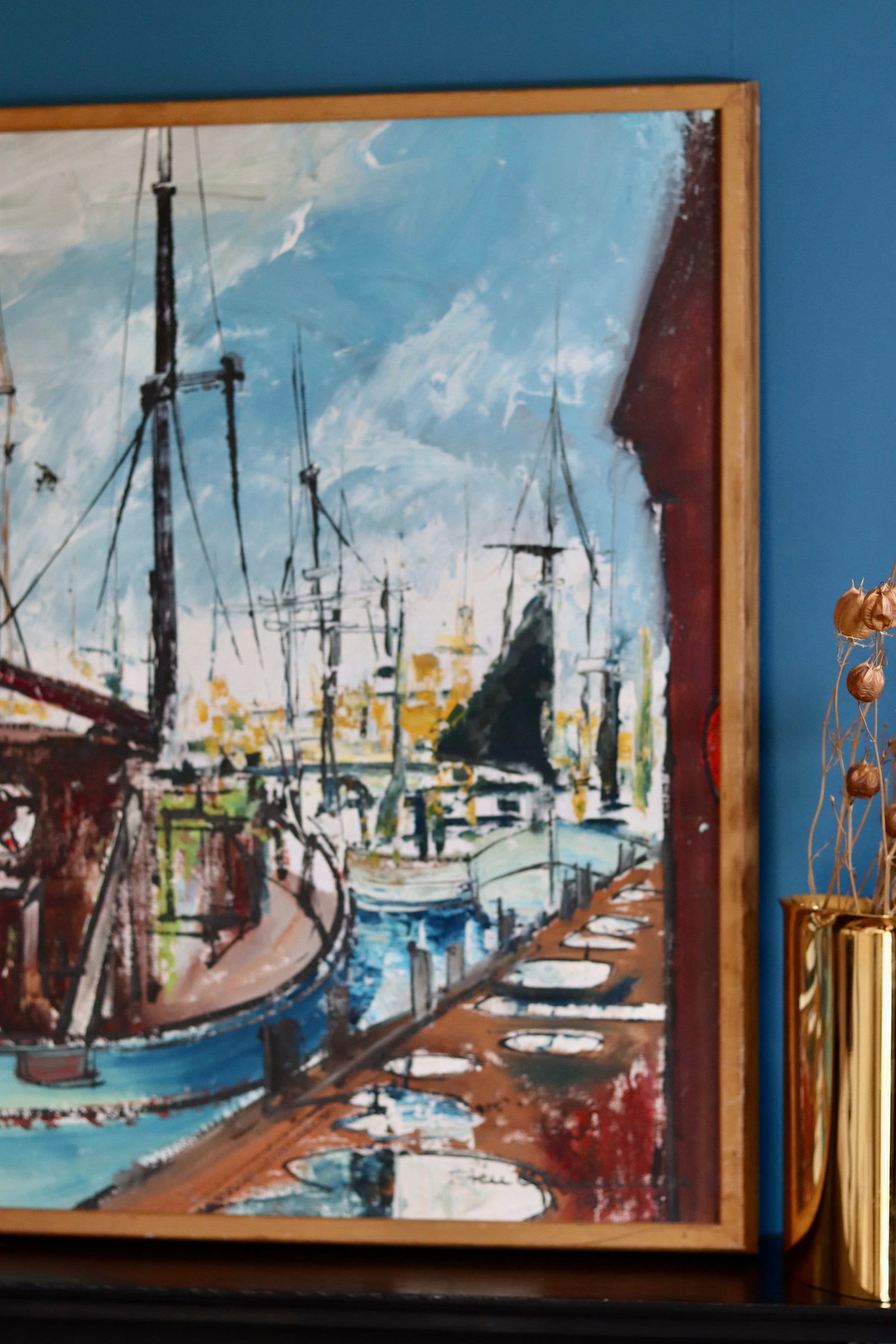 Steu, Marina, 1971, Oil on Canvas, Framed - 9