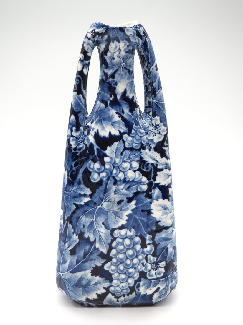 Blue Vase for Rörstrand, Sweden, 1920s - 3