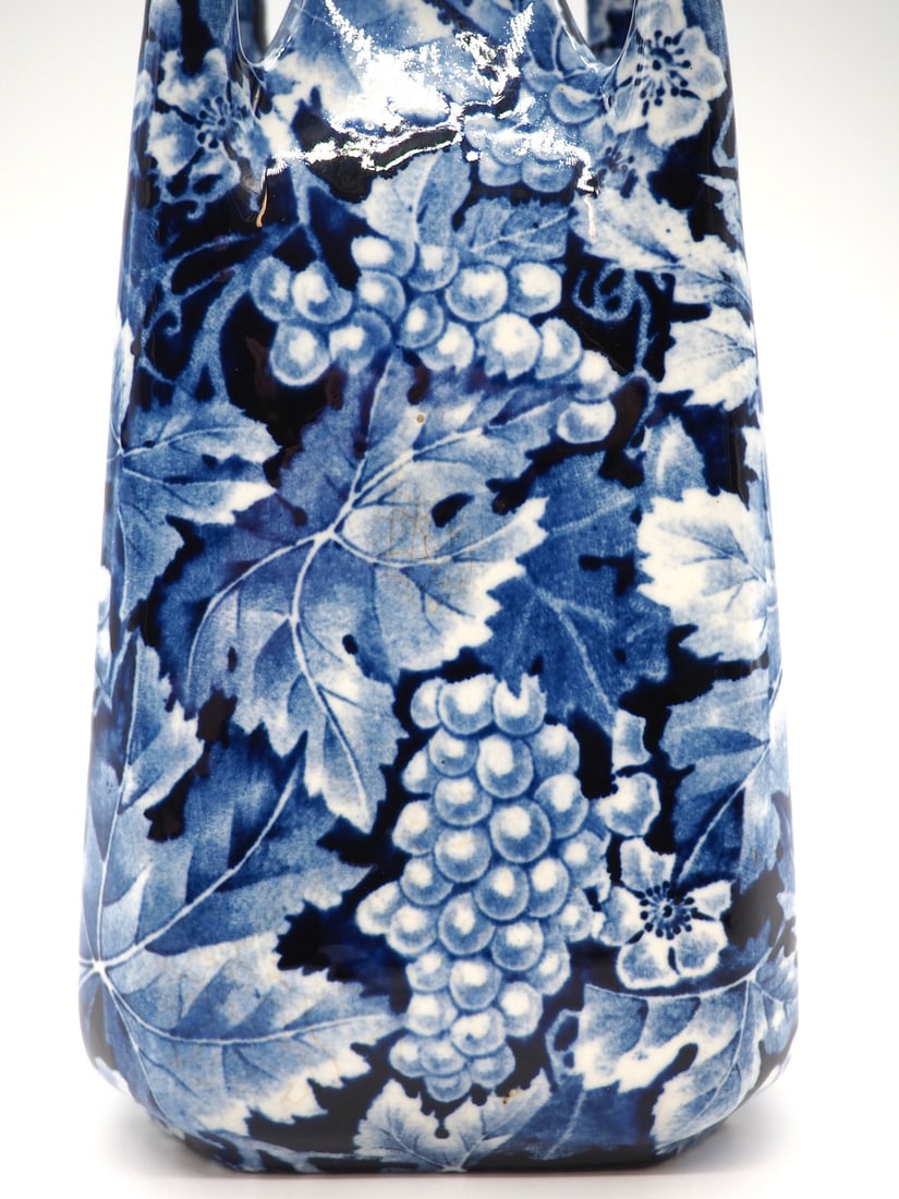 Blue Vase for Rörstrand, Sweden, 1920s - 5