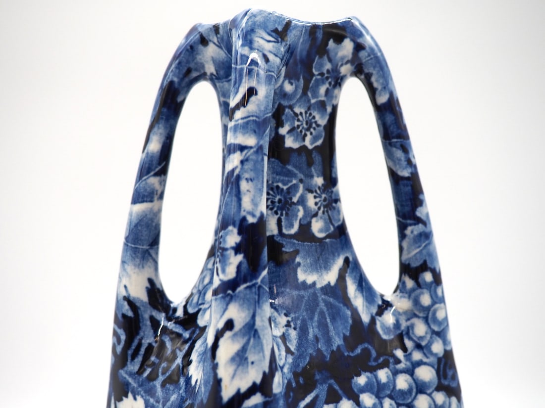 Blue Vase for Rörstrand, Sweden, 1920s - 6