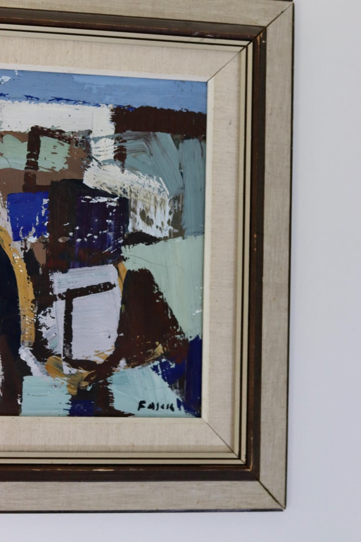 Gösta Falck, People, 1960s-1970s, Oil on Canvas, Framed - 3
