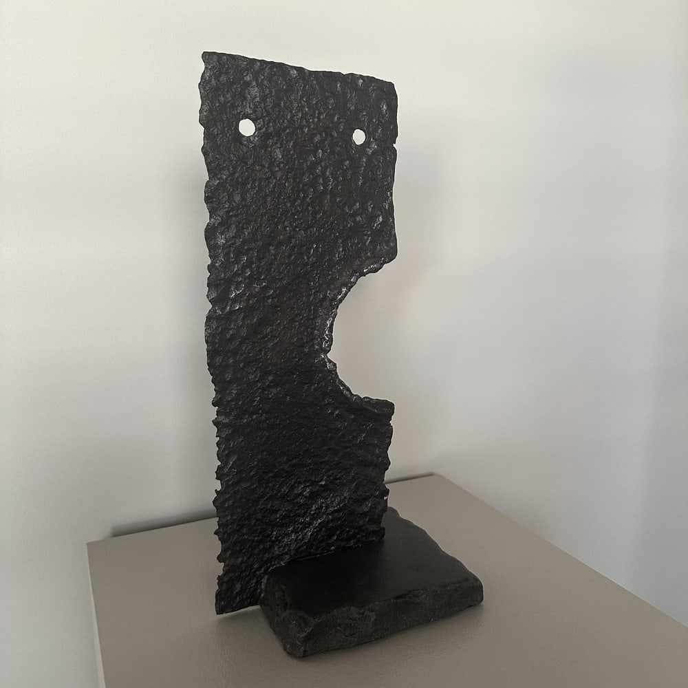 Brutalist Iron and Stone Sculpture - 5
