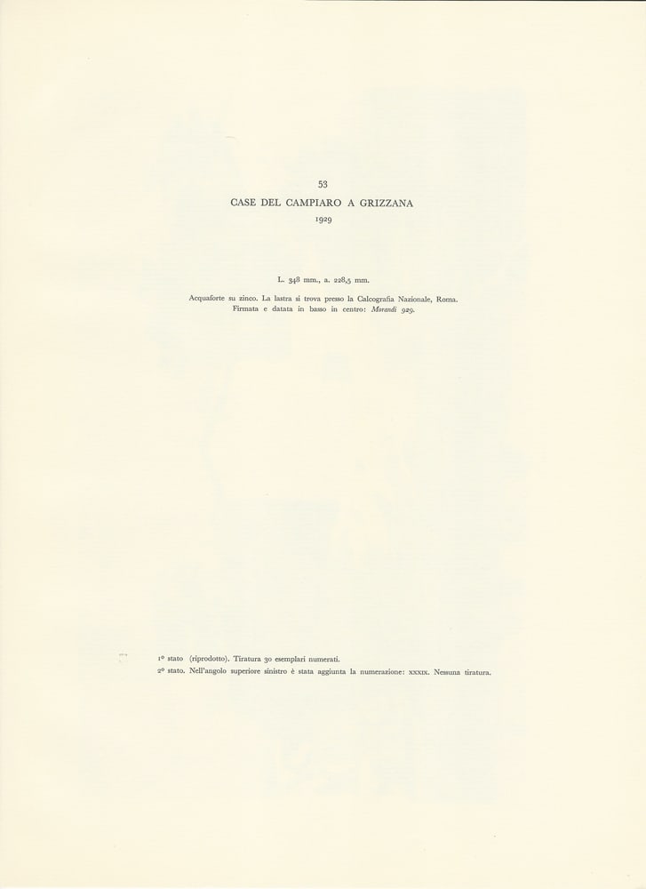 G. Morandi, Campiaro Houses in Grizzana, Paper - 5