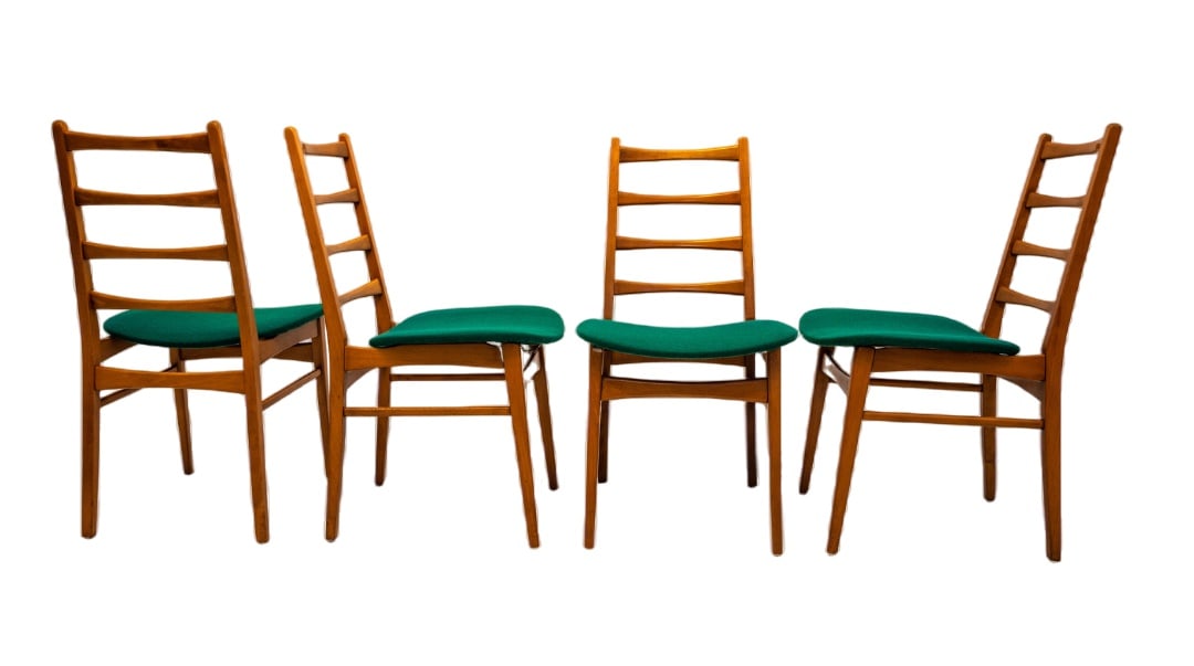 Vintage Scandinavian Style Chairs, Set of 4 (1 of 12)