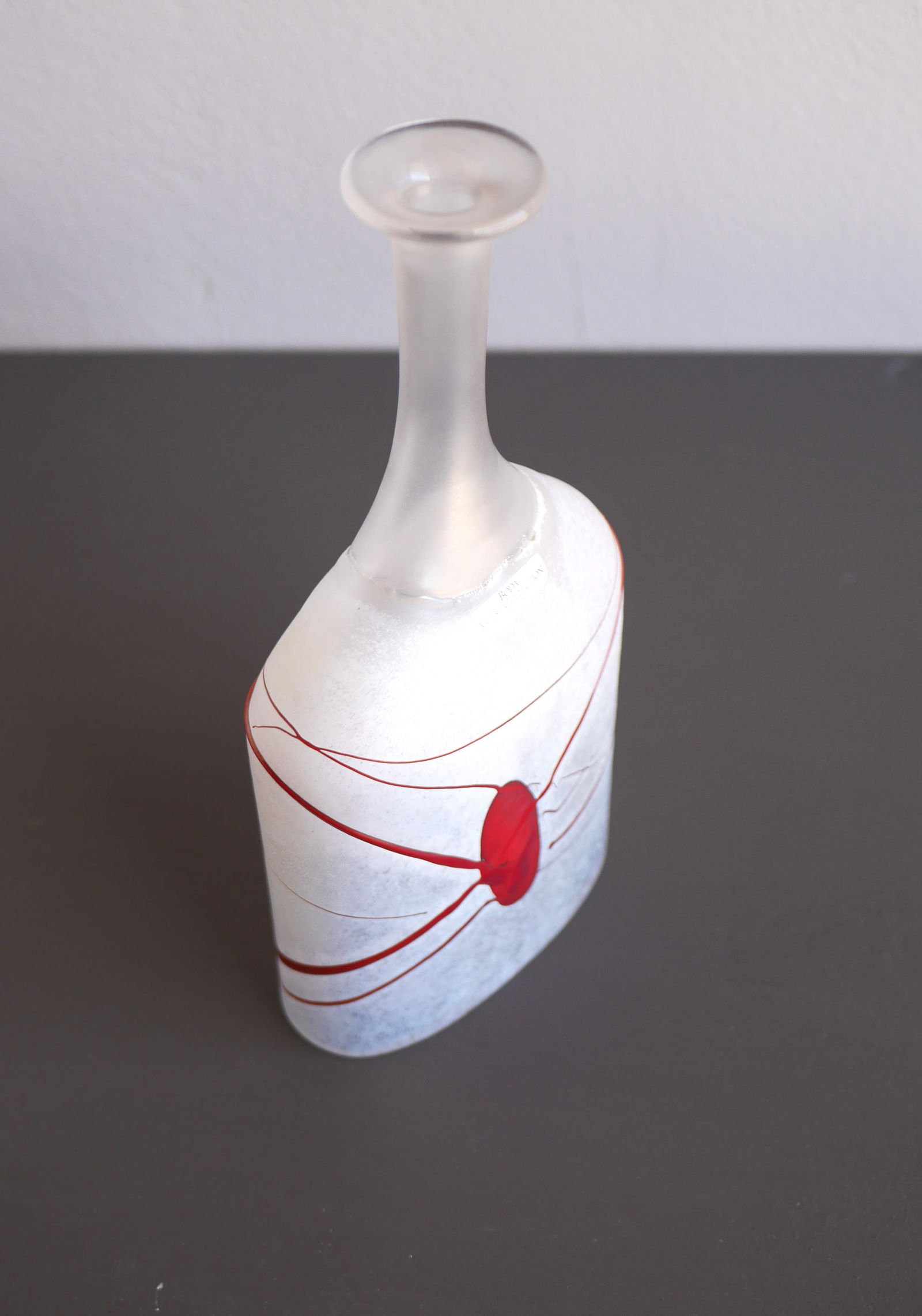 Swedish Vase by B. Vallien for Kosta Boda, 1980s - 10