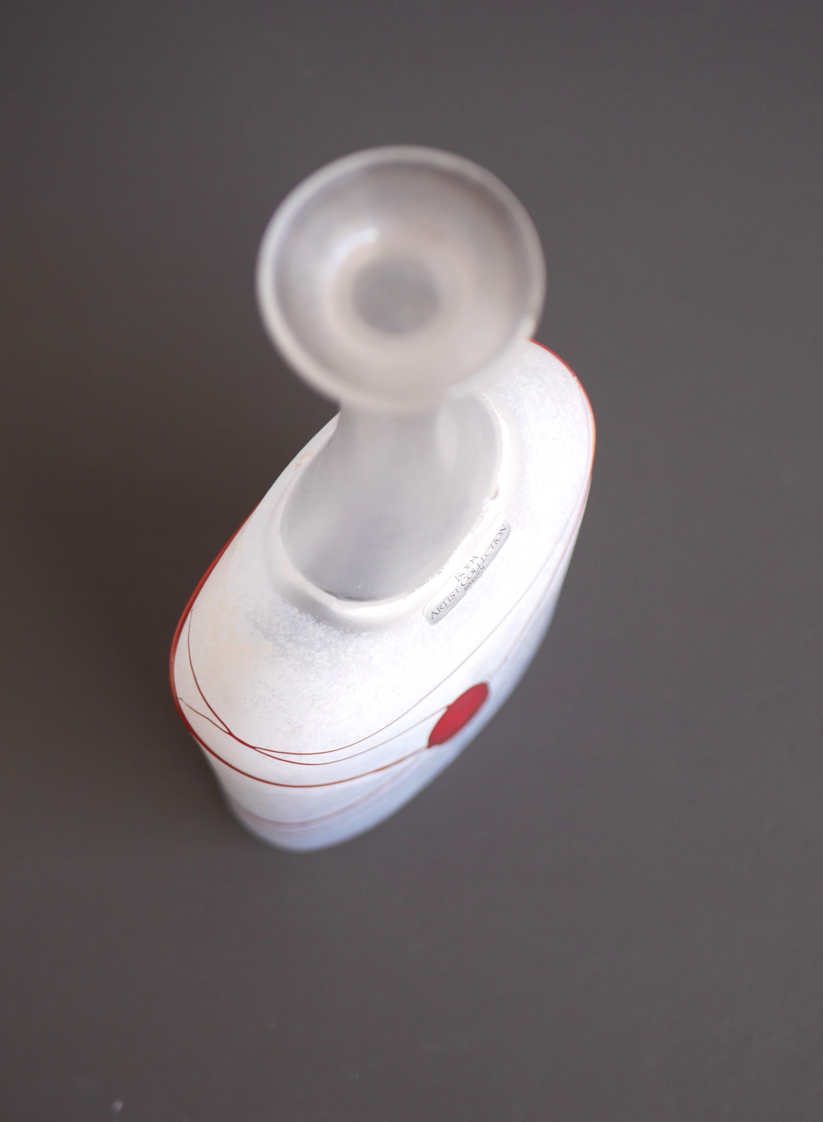 Swedish Vase by B. Vallien for Kosta Boda, 1980s - 11