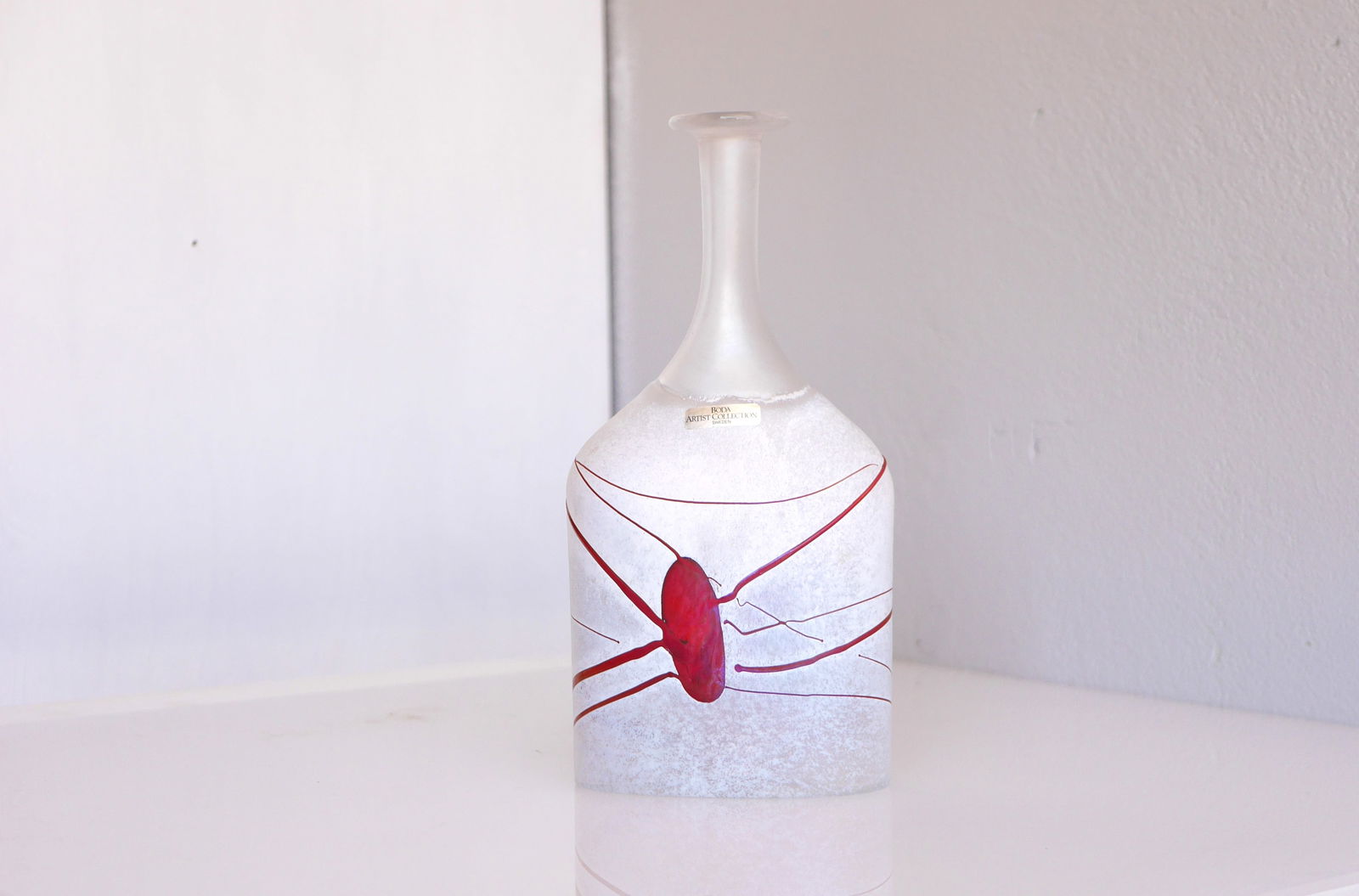 Swedish Vase by B. Vallien for Kosta Boda, 1980s - 6