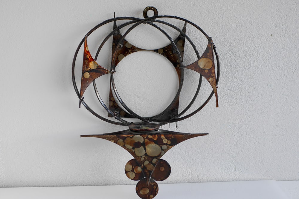 Brutalist Wall Decoration by Henrik Horst, 1970s - 2