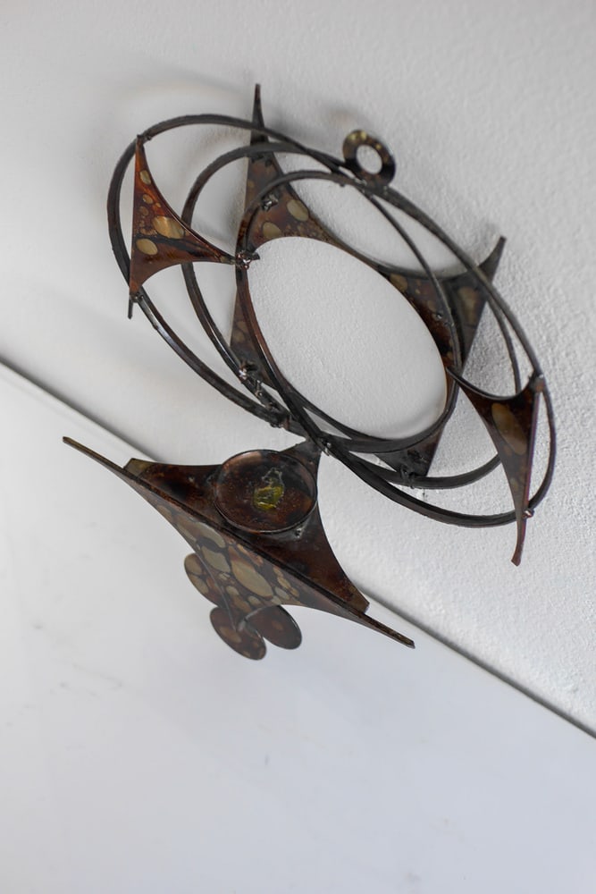 Brutalist Wall Decoration by Henrik Horst, 1970s - 8