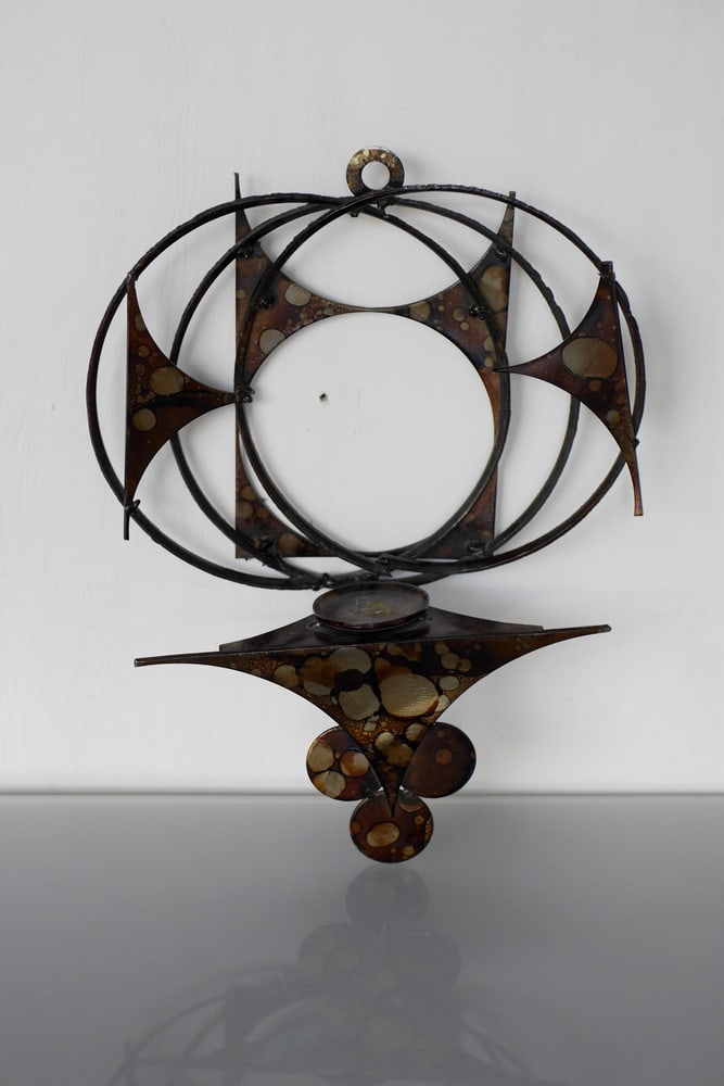 Brutalist Wall Decoration by Henrik Horst, 1970s - 9