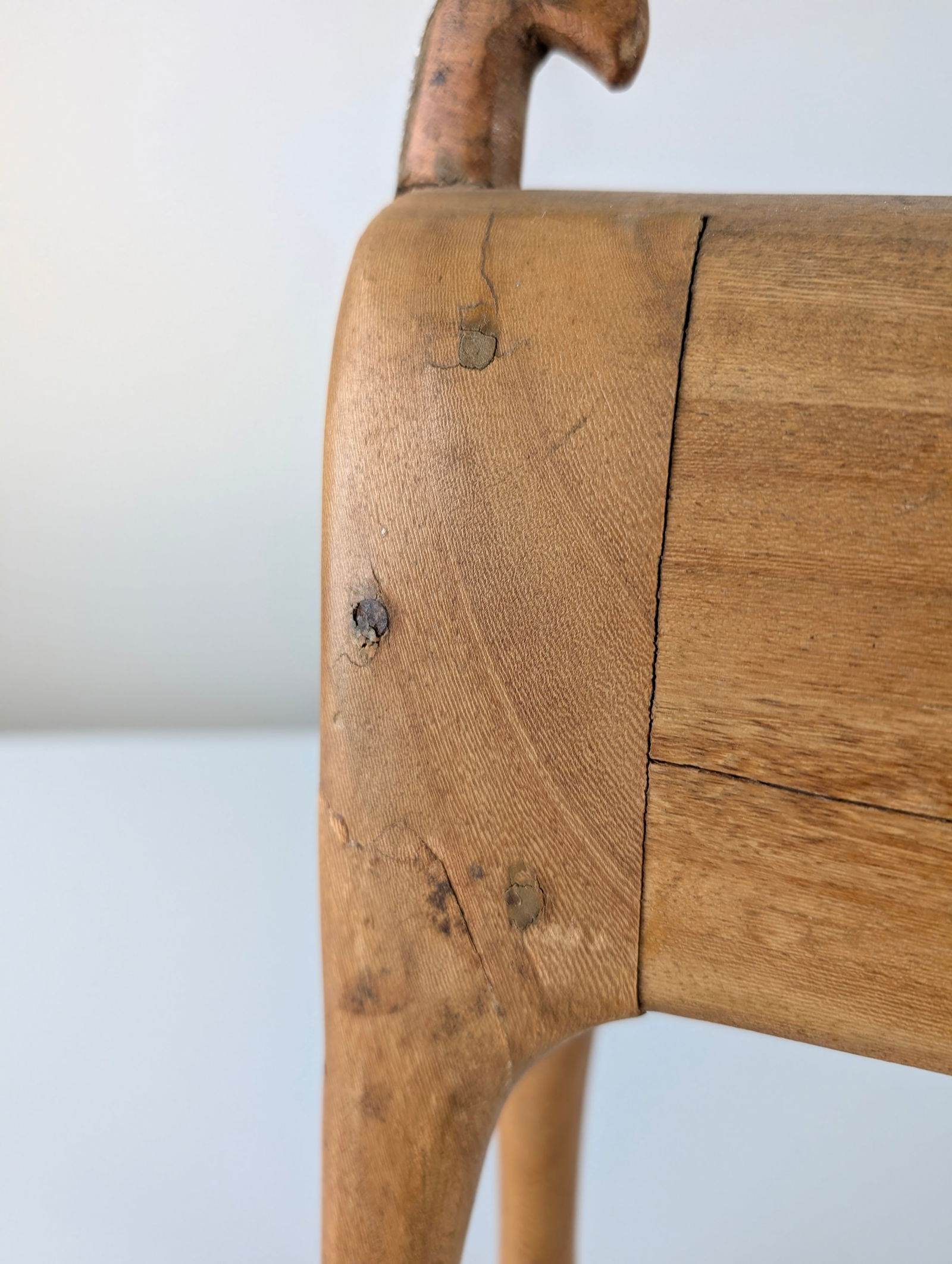 Mid-Century Abstract Wood Animal Sculpture, 1960s - 6