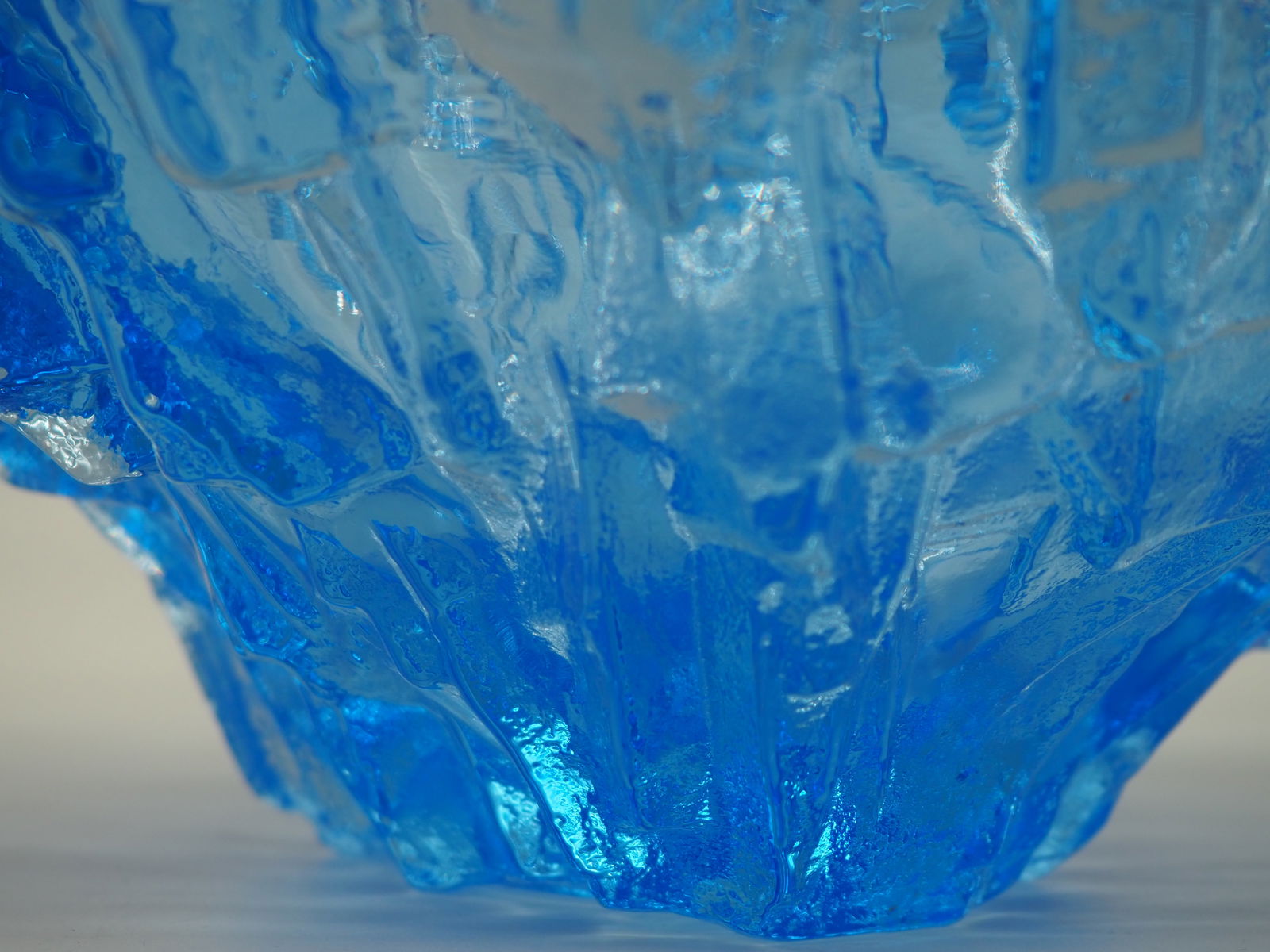 Full Lead Crystal Bowl by Mats Jonasson, 1970s - 7