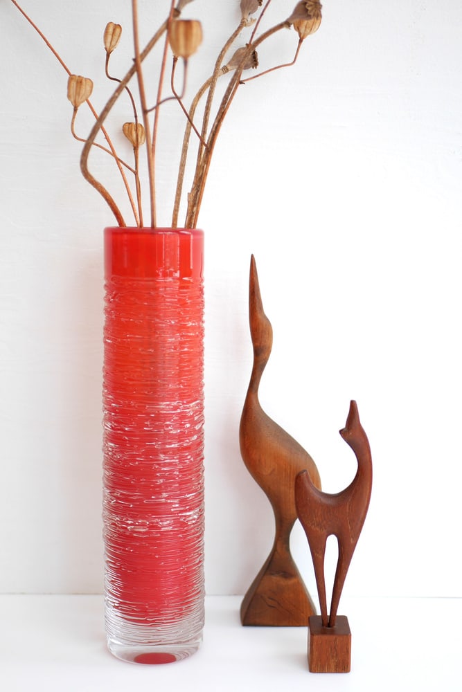 Glass Vase by Edenfalk, Skruf, Sweden - 4