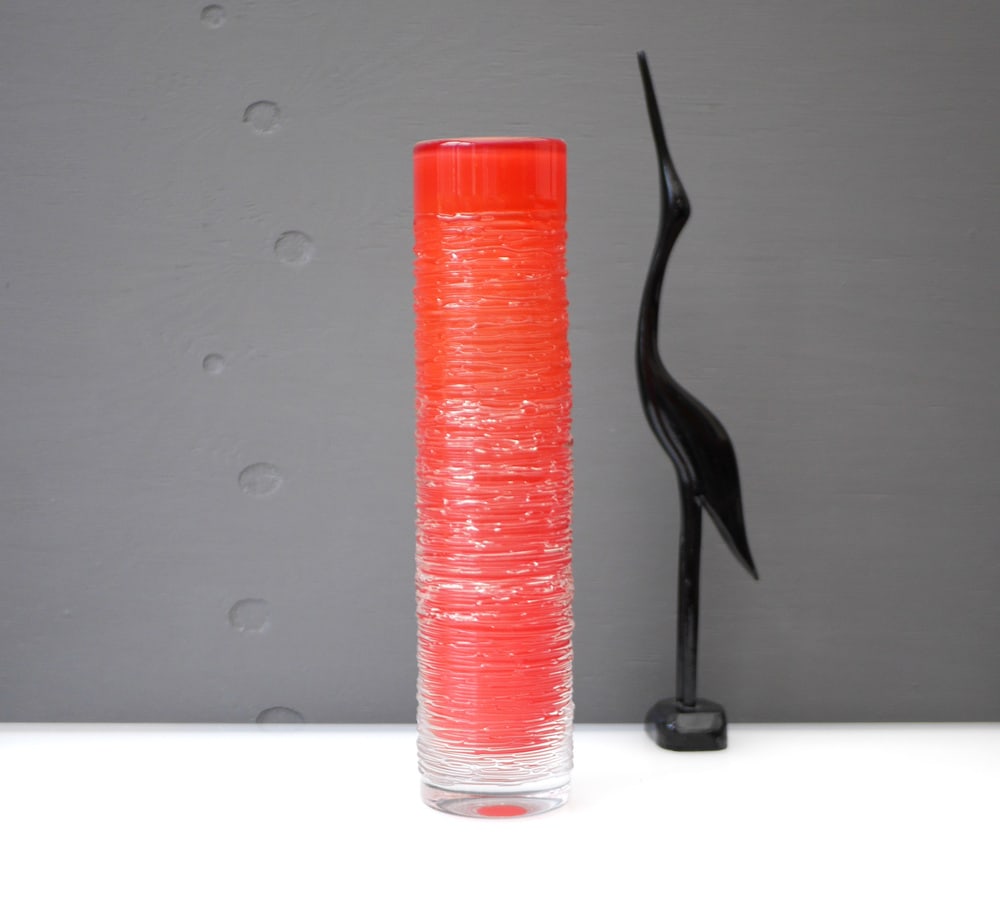 Glass Vase by Edenfalk, Skruf, Sweden - 8