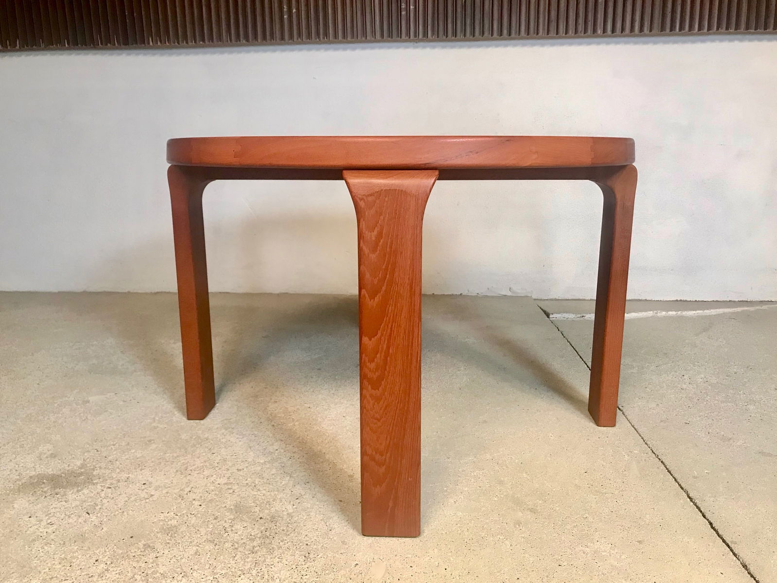 Danish Solid Teak Side or Coffee Table by Dyrlund - 2