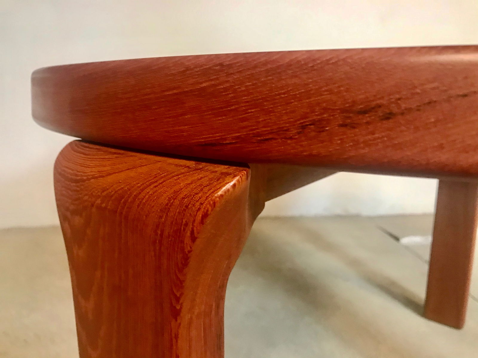 Danish Solid Teak Side or Coffee Table by Dyrlund - 5