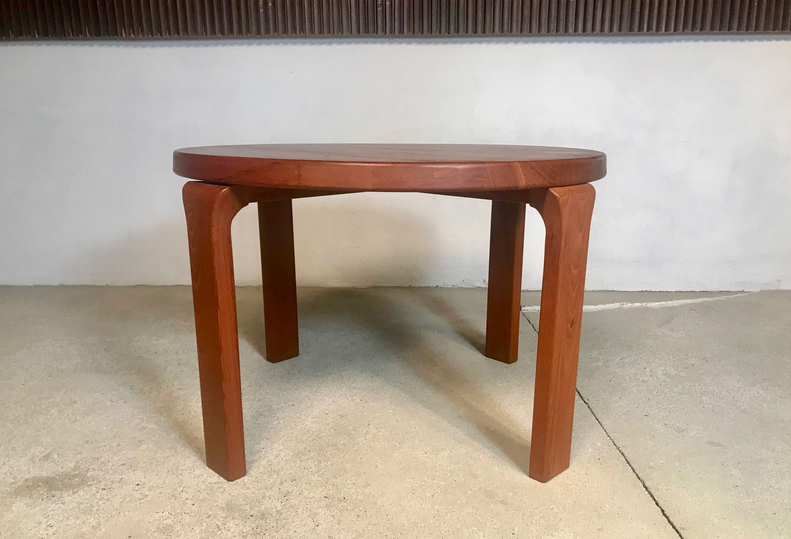 Danish Solid Teak Side or Coffee Table by Dyrlund - 6