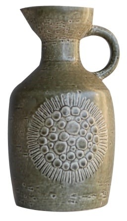 Vase by Gunnar Nylund for Rörstrand, Sweden, 1960s: A large version of a vintage vase known as Zenit, made by one of Scandinavias most talented and famous designer; Gunnar Nylund for the prestigious Rörstrand, Sweden. What makes this vase so very