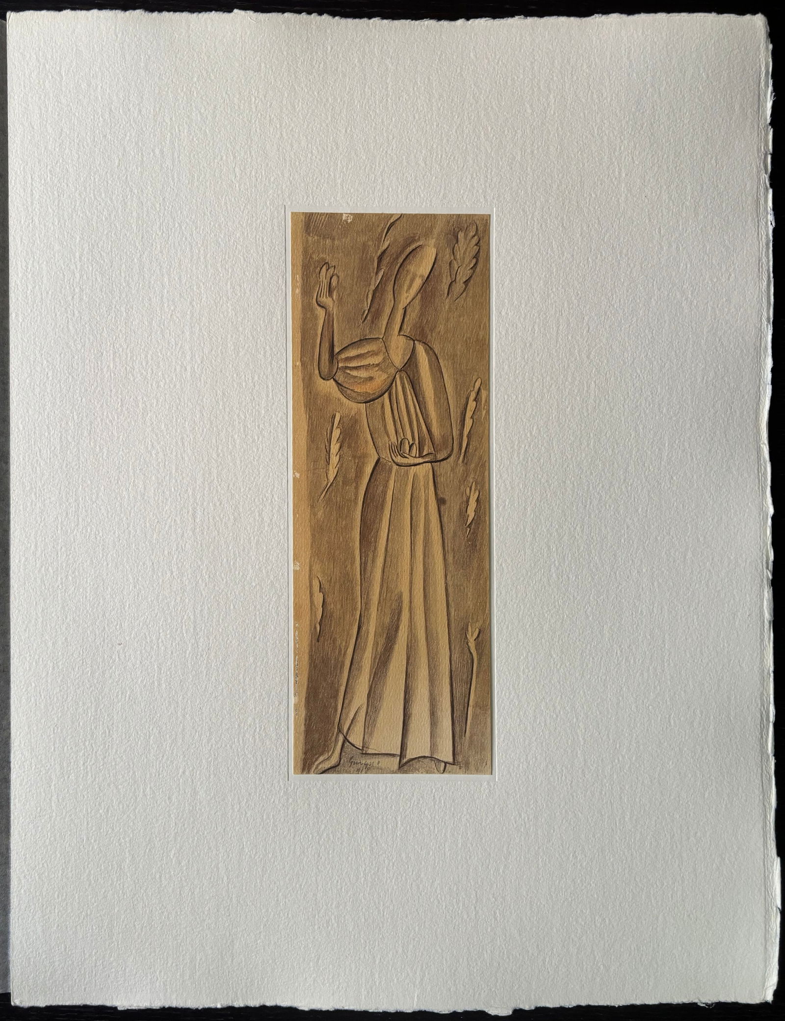 Giorgio Morandi, Figura, 1973, Lithograph - 2