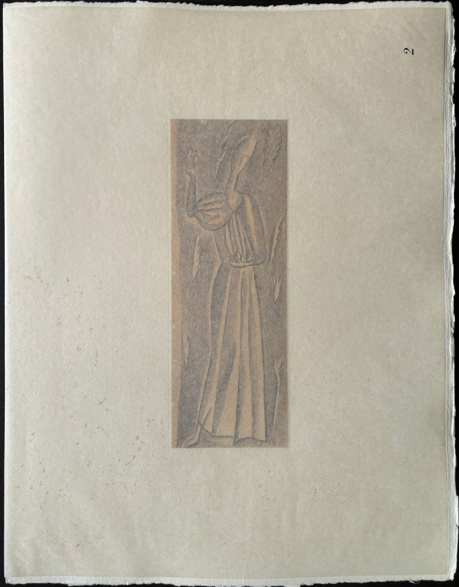 Giorgio Morandi, Figura, 1973, Lithograph - 4