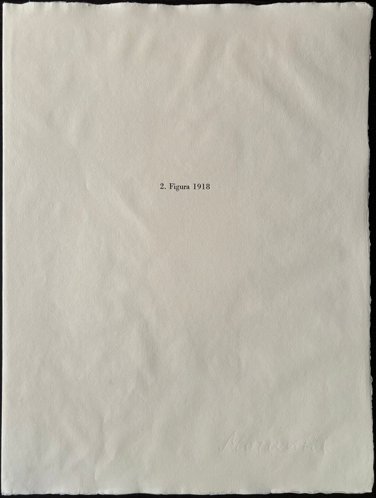 Giorgio Morandi, Figura, 1973, Lithograph - 5