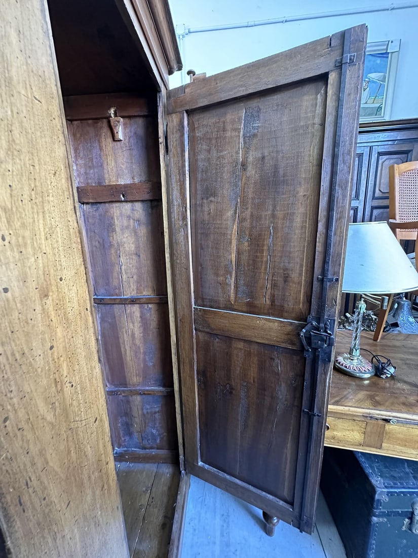 Charles X Wardrobe in Walnut - 9