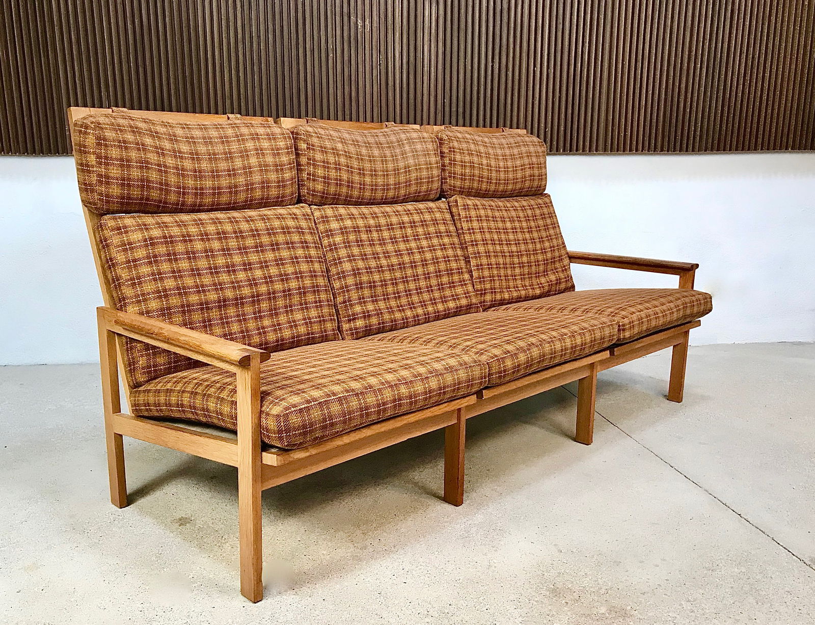 3-Seater Highback Capella Sofa by Illum Wikkelsø - 16