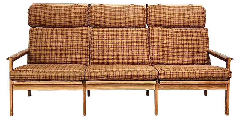 3-Seater Highback Capella Sofa by Illum Wikkelsø (1 of 20)